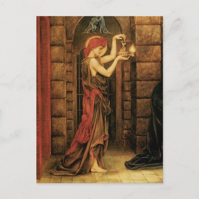 Hope in a Prison of Despair by Evelyn De Morgan Postcard (Front)