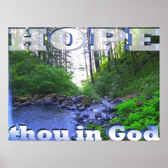 Hope In God Poster (Front)