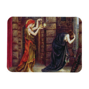 Hope in the Prison of Despair (oil on canvas) Magnet