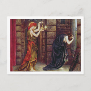 Hope in the Prison of Despair (oil on canvas) Postcard