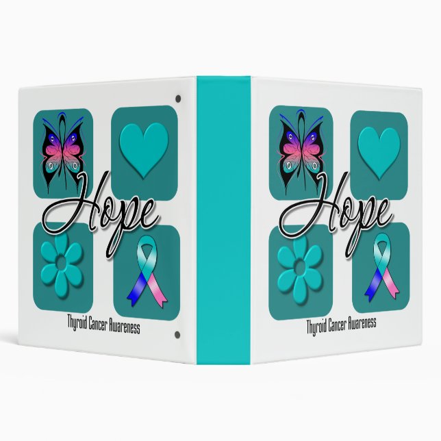 Hope Inspiration - Thyroid Cancer Classeur (Arrière-plan)