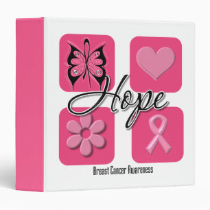 Hope Inspirational - Classeur du cancer du sein