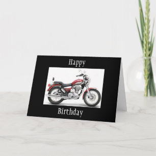 "HOPE IT'S A NICE RIDE" BIRTHDAY CARD