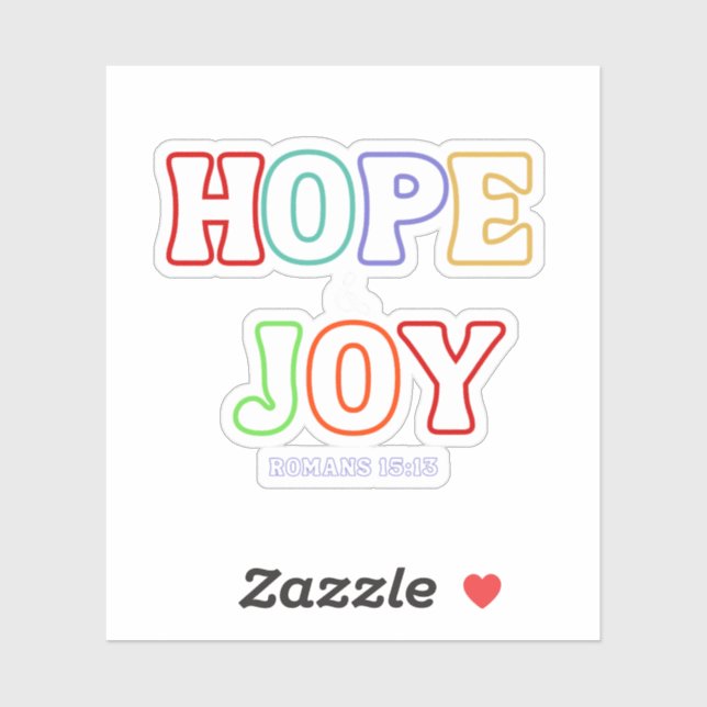 Hope & Joy – Romans 15:13 (Sheet)