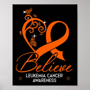 Hope Leukaemia Awareness Gift  Poster