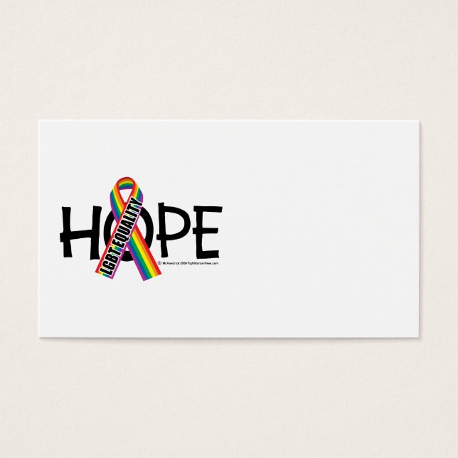 HOPE LGBT Equality (Front)
