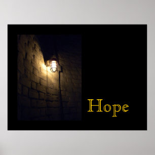 Hope: Light in the Darkness Postcard Poster
