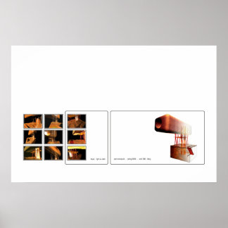 hope: light vs. dark poster