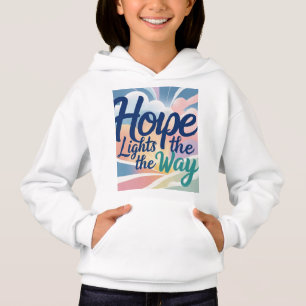 Hope Lights the Way - Citation inspirante T-shirt
