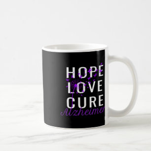 Hope Love Cure Heimerheimer Disease Awareness 1  Coffee Mug