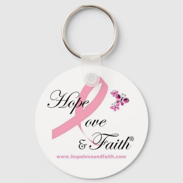 Hope Love & Faith Keychain (Front)