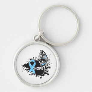 Hope Lymphedema Butterfly Keychain