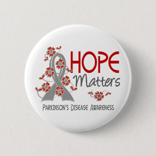 Hope Matters 3 Parkinson's Disease 2 Inch Round Button