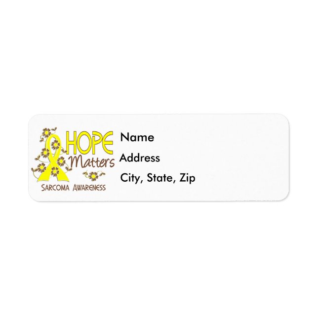 Hope Matters 3 Sarcoma (Front)