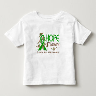 Hope Matters 3 Traumatic Brain Injury TBI Toddler T-shirt
