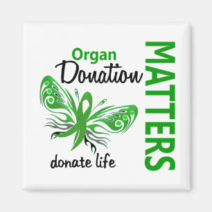 Hope Matters Butterfly Organ Donation Magnet