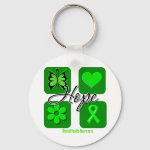 Hope - Mental Health Awareness Keychain