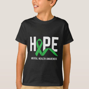 Hope Mental Health Awareness Mental Health Advocat T-Shirt