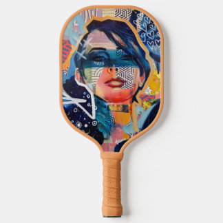 Hope Monogram Initial  Pickleball Paddle