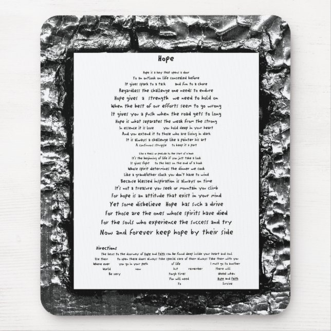 Hope Mouse Pad (Front)