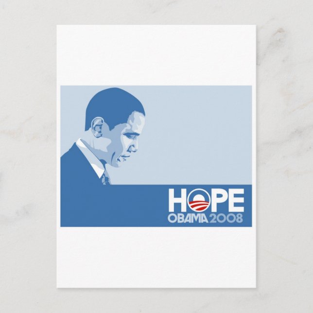 hope Obama Postcard (Front)