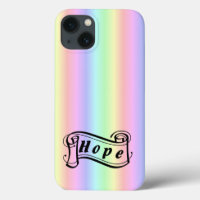 Hope on rainbow