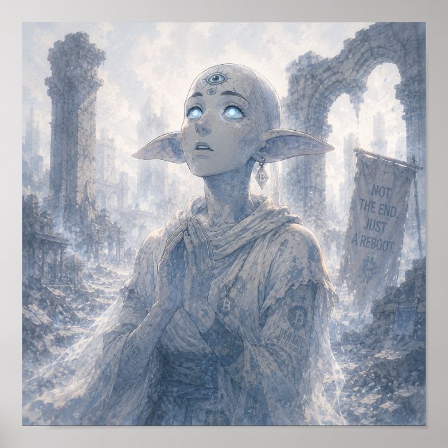 Hope / Pilgrim / Sacred Ruins Poster (Front)