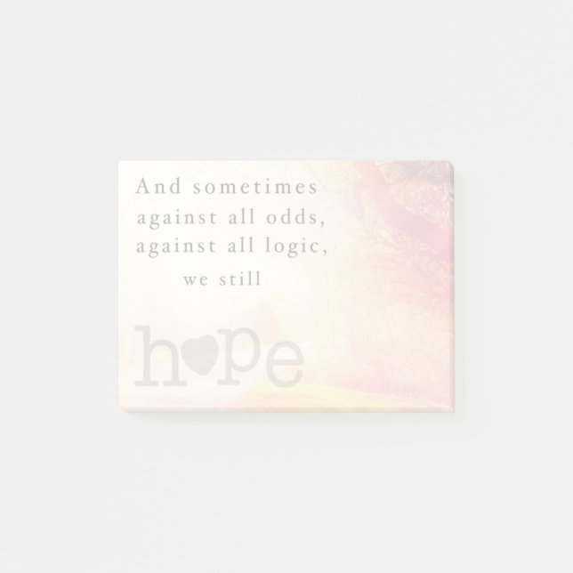 Hope Post-it Notes (Front)