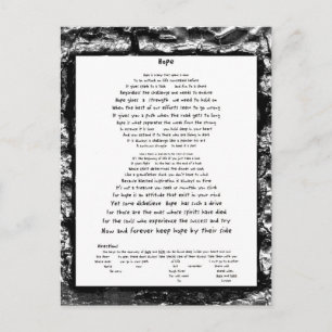 Hope Postcard