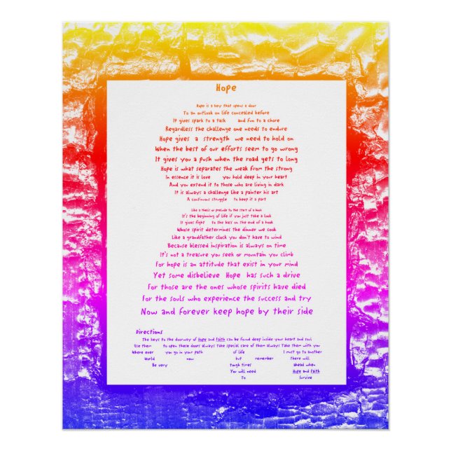 Hope Poster (Front)