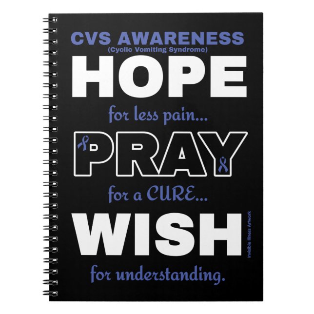 Hope Pray Wish...CVS Notebook (Front)
