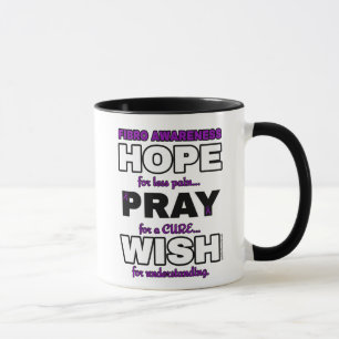 Hope Pray Wish...Fibro Mug