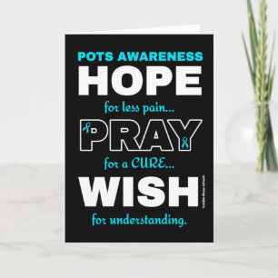 Hope Pray Wish...POTS Card