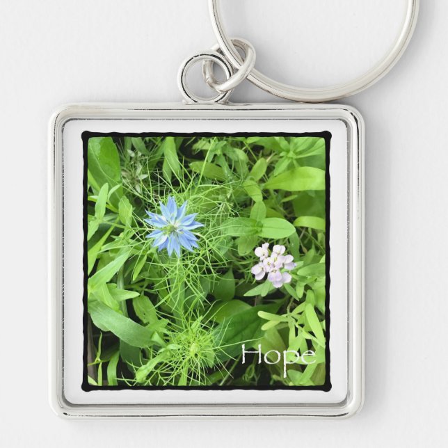 Hope Premium Square Keychain (Front)