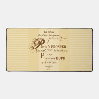 Hope & Prosperity - Jeremiah 29:11 Desk Mat