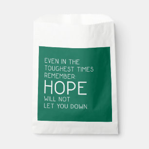 Hope Quotes Favour Bag