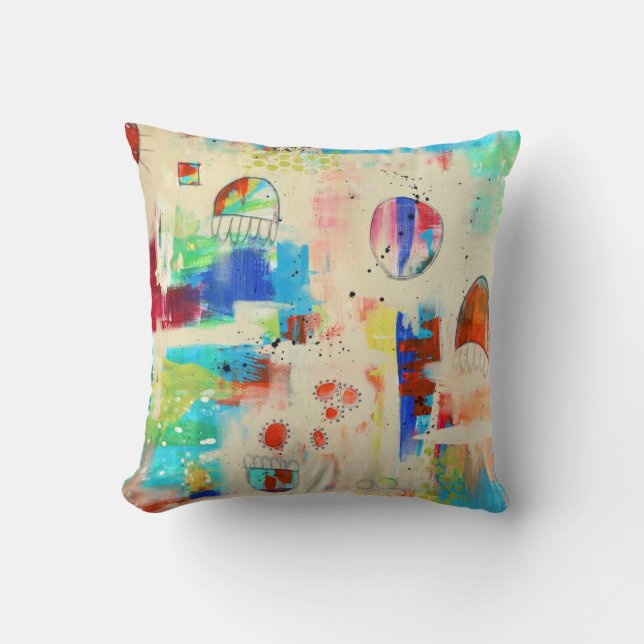 Hope Soaring 16x16 Poly Throw Pillow (Front)