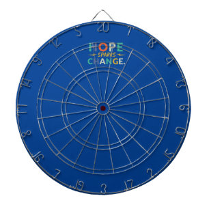 Hope Sparks Change  Dartboard