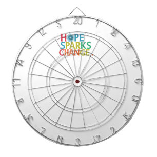 Hope Sparks Change  Dartboard