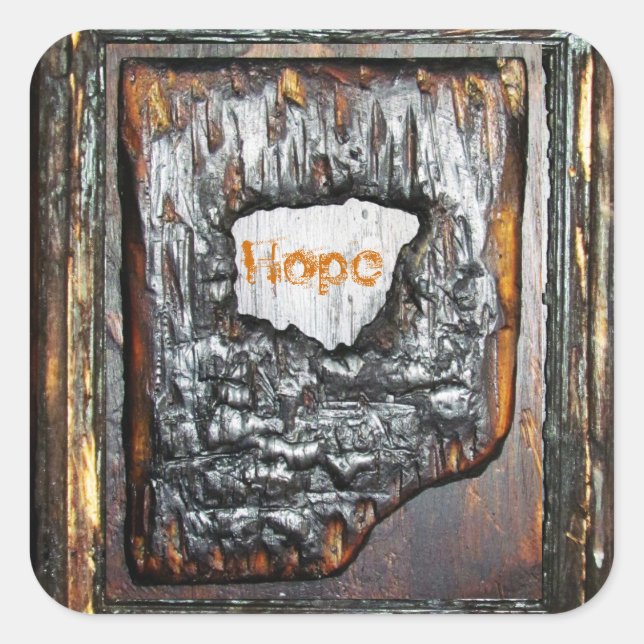 Hope Square Sticker (Front)
