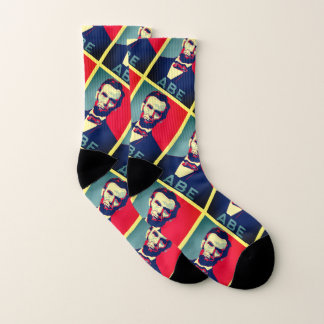 Hope Style Lincoln Portrait Socks