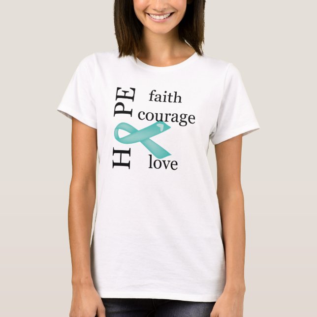 Hope (Teal) T-Shirt (Front)