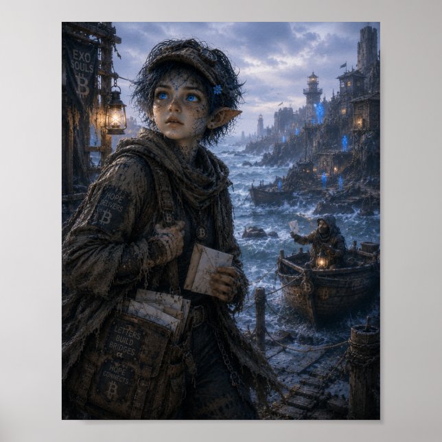 Hope / The Postman / The Devastated Coast Poster (Front)