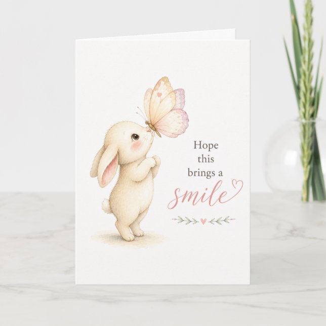 Hope This Brings a Smile Thinking of You Card (Front)