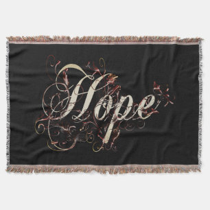 Hope Throw Blanket