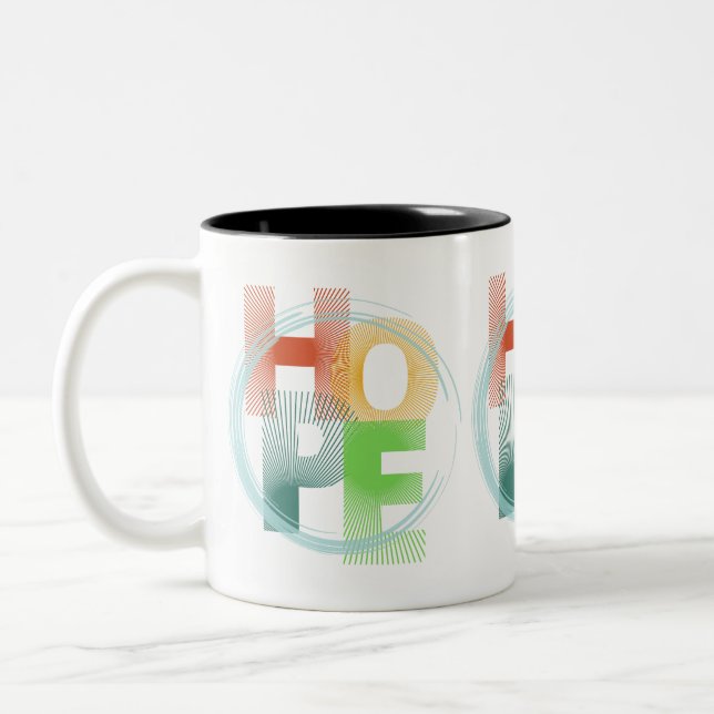hope Two-Tone coffee mug (Left)