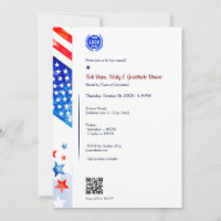Hope Unity Gratitude Logo Flag Fundraiser Dinner