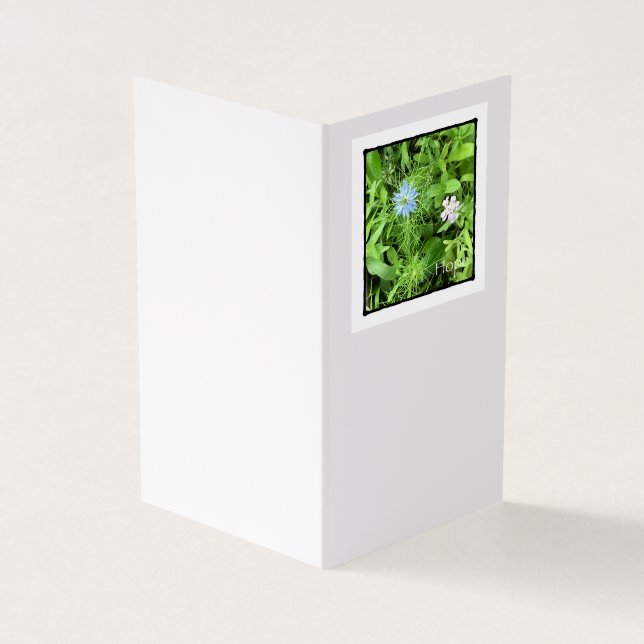 Hope Vertical Book Business Card (Outside)