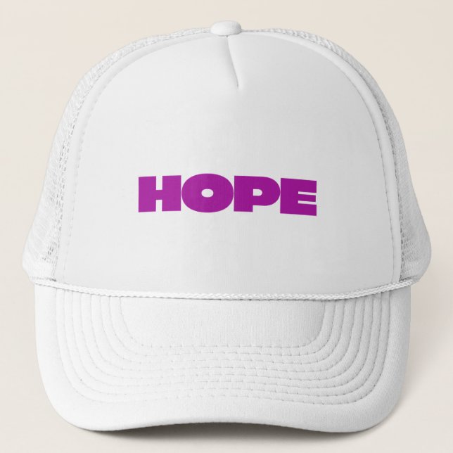 Hope - White Trucker Hat (Front)
