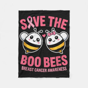 Hope Wins Everyday Breast Cancer Awareness Support Fleece Blanket
